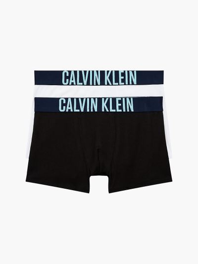 Calvin Klein Ruhák HU578976 | Calvin Klein Intense Power Fiu Alsónadrág Fekete / Fehér